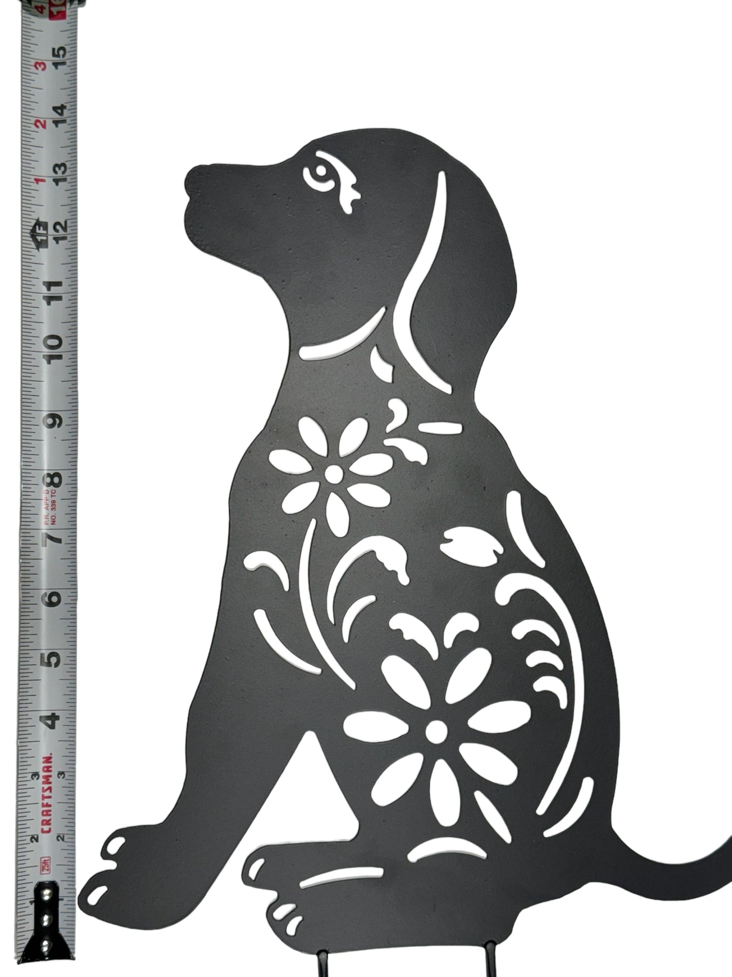 Dog Silhouette Stake