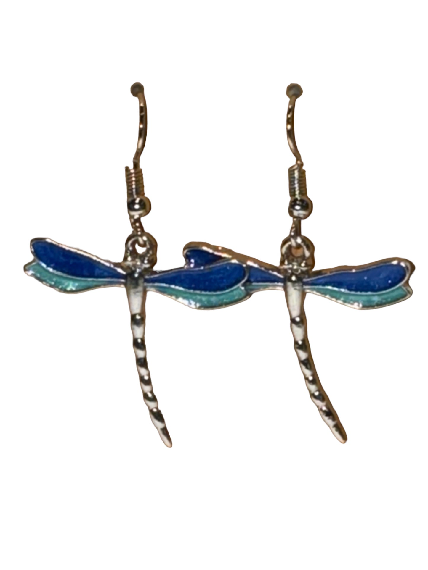 Blue Dragonfly Earrings