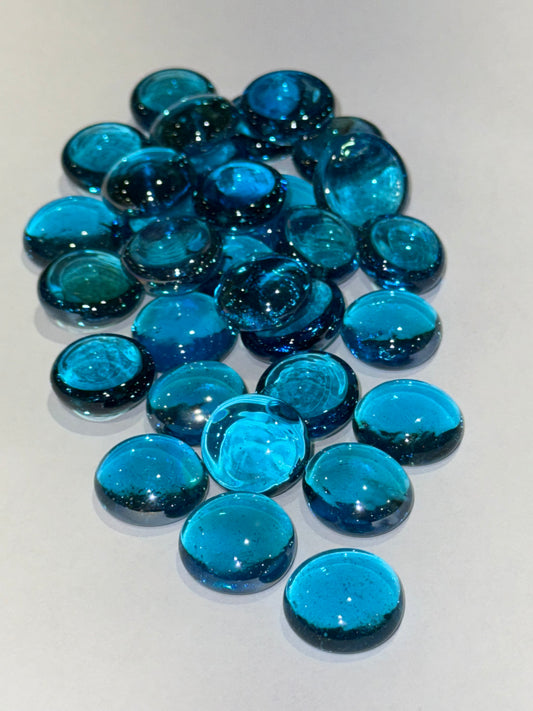 Fire Beads Aqua Blue 10 lbs