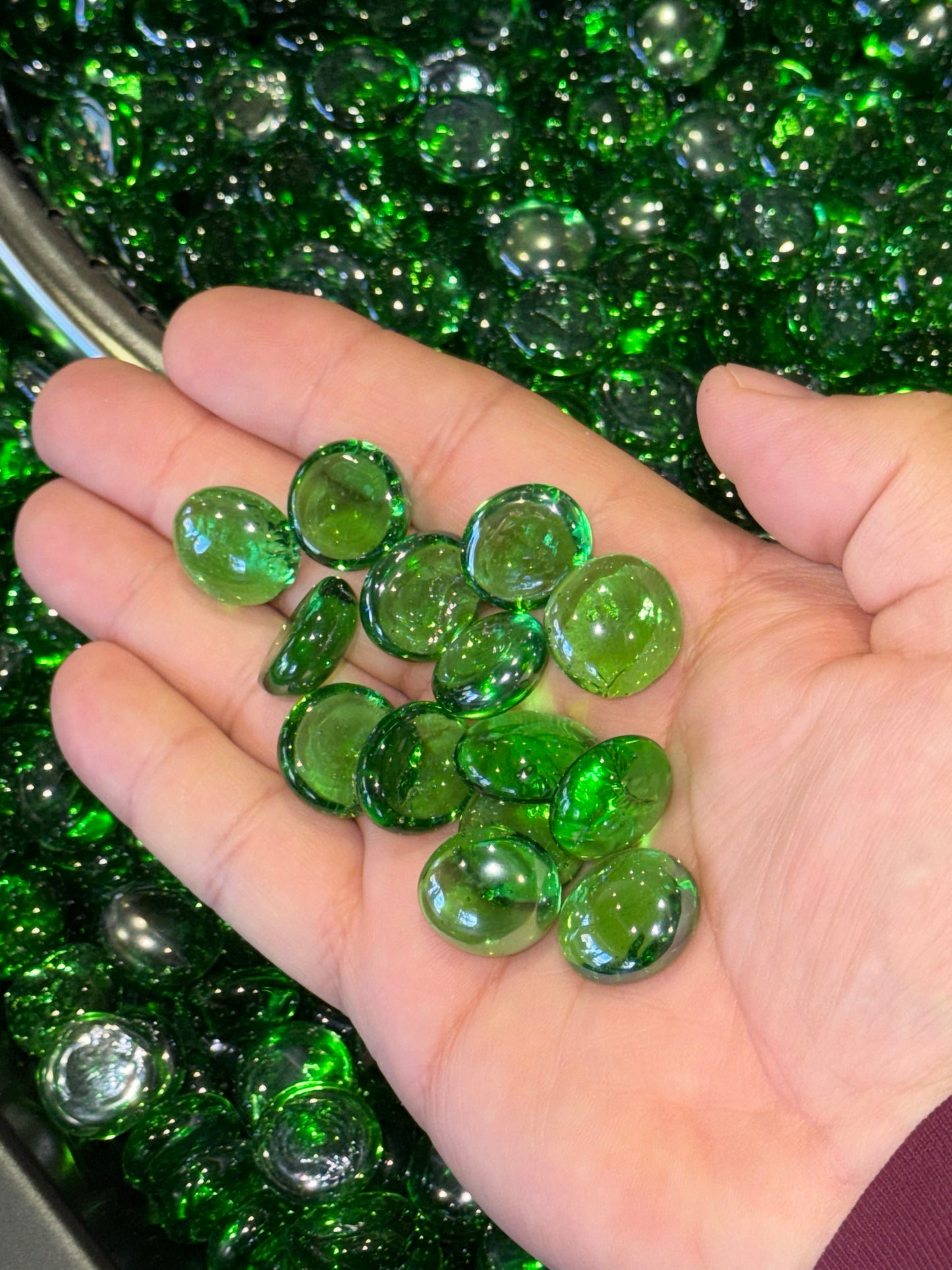 Fire Beads Green 10 lbs